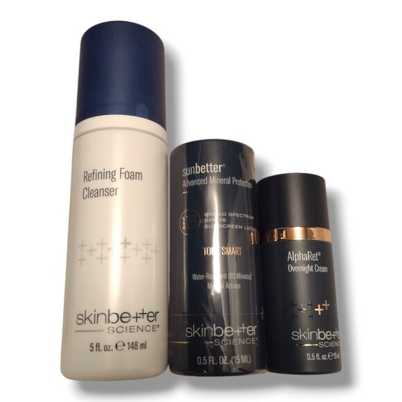 Skinbetter Science Refining Foam Cleanser,  Sunbetter SPF, AlphaRet  Cream - 3pc - Picture 3 of 3